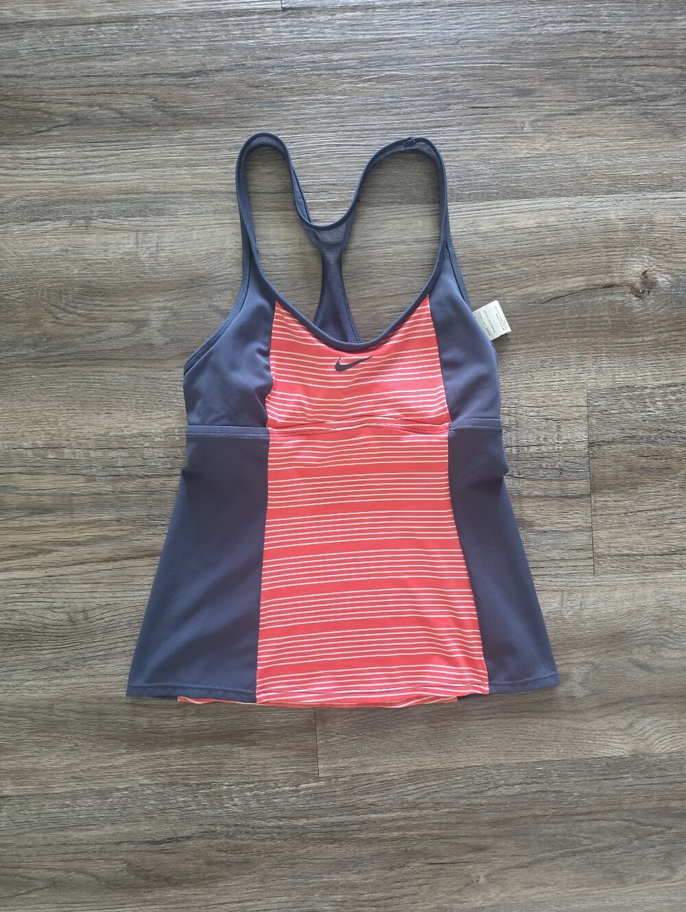 Nike Women's Pink/Gray Atheltic Top Bra Size S